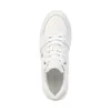 A top-down view of a white Tommy Hilfiger sneaker. Náhled obrázku produktu