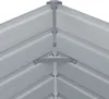 vidaXL Podwyższone łóżko 100 x 100 x 77 cm Stal ocynkowana Podgląd zdjęcia produktu 9