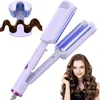 Lockenstab 32mm Welleneisen für Haare,3-fach Barrel Beach Produktbild-Vorschau 1
