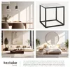 tectake® Beistelltisch Alysia Marmoroptik, quadratisch Produktbild-Vorschau 4