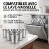 Gobelets en inox 304 pour enfants, 200 ml, incassables, lot Voir les images du produit 9