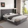 STILVORA čalouněná postel 140 x 190 cm, hydraulicky Náhled obrázku produktu 3