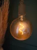 Hängelampe LED Braun Seil Macrame Hängeleuchte Timer Produktbild-Vorschau 7