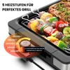 FIMEI Elektrischer Tischgrill 1800W, Antihaftbeschichtung, Produktbild-Vorschau 9