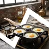 Poêle à œufs au plat et à pancakes à 4 alvéoles Voir les images du produit 3