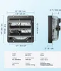SucceBuy Odsávací ventilátor 305 mm so žalúziou, EC motor Náhľad obrázku produktu 7