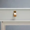 Schreibtisch KIM mit 2 Schubladen aus Massivholz, weiß - Produktbild-Vorschau 6