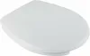 A white toilet seat is shown from a slightly elevated side angle against a white background. Anteprima dell’immagine prodotto