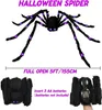 5ft Halloween Spinne Dekorationen, gefälschte riesige Produktbild-Vorschau 2