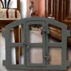 Stallfenster Fenster zum Öffnen Scheunenfenster grau Produktbild-Vorschau 5