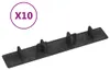 vidaXL Endkappen für Terrassendielen 10 Stk. Schwarz Produktbild-Vorschau 7
