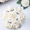 Künstliche 25 Stück Rosen Blumen Schaumrosen Kunstblumen Produktbild-Vorschau 4