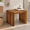 Relaxdays, banco, madera de acacia aceitada, dimensiones: Vista previa de la imagen del producto 6