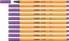Fineliner - STABILO point 88 - stylo simple - violet Voir les images du produit 5