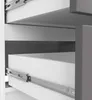 AKORD Furniture Factory OP0LK-120SZ4-BIASZA, Weiß, 4 Produktbild-Vorschau 4