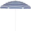 KINGSLEEVE® Sonnenschirm 200cm UV 50+ Tragetasche Erdspieß Produktbild-Vorschau 1