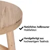 Infinity Goods Infinity Goods Hocker Holz - Teak - Produktbild-Vorschau 4