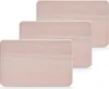 Three wooden cutting boards are stacked diagonally on a white background. Produktbild-Vorschau