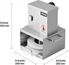 VEVOR elektrische Pizzateigpresse mit 15,24 cm Produktbild-Vorschau 8