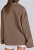 ASKSA Damen Teddy Fleece Jacke Warme Flanell Jacke Dicke Produktbild-Vorschau 5