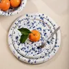 HOMLA WILORA Dessertteller gepunktet navy blau 21 cm Produktbild-Vorschau 7