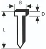 Bosch klince pre domácich majstrov typ 47 1,8x1,27x19mm Náhľad obrázku produktu 1