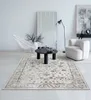 A living room scene with a rug, chairs, and a coffee table. Produktbild-Vorschau