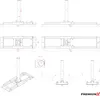 PremiumX DELUXE X90-48 Dachsparrenhalter 90cm Mast Ø 48mm Produktbild-Vorschau 7