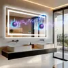 Vrygle LED Badspiegel 140x70cm mit Beleuchtung, Bluetooth, Produktbild-Vorschau 1