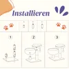 Instructions for assembling a cat tree. Produktbild-Vorschau
