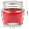 Candela profumata in vetro "Macaron" con coperchio, Anteprima dell’immagine prodotto 4