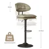 Hawthyhome Barhocker 2er Set Ergonomische Gepolsterte Produktbild-Vorschau 2