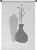 MuchoWow® Wandteppich Wandbehang Zeichnung - Pflanze - Produktbild-Vorschau 1