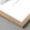 Gerahmtes Poster - Rahmen in heller Eiche - Hand Grafik Produktbild-Vorschau 2