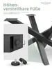 holz4home® Tiempo Spider Tischgestell in Schwarz Produktbild-Vorschau 4