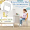 GOPLUS Kinder Schreibtisch Set mit Stuhl, Schreibtischset Produktbild-Vorschau 3