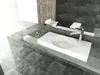Lavabo da appoggio a parete BS6059 in fusione di marmo - Anteprima dell’immagine prodotto 6