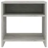 vidaXL Nočný stolík Concrete Grey 40x30x40 cm Drevo Náhľad obrázku produktu 4