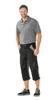 Planam Dreiviertel-Hose Plaline Gr. 4XL schwarz/zink Produktbild-Vorschau 5