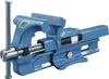 A blue metal vise is shown against a white background. Podgląd zdjęcia produktu