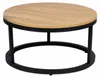Moderner industrieller Loft-Couchtisch 60 cm Produktbild-Vorschau 6