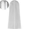 A garment bag for dresses or suits displayed against a white background, with a small inset image showing two garment bags hanging on a rail. Produktbild-Vorschau
