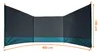 Strand Windschutz grau mit Tragetasche - 400 x 140 cm - Produktbild-Vorschau 2