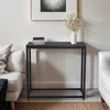 Konsolentisch modern Eingang aus Metall 80x30x75cm Nigel - Produktbild-Vorschau 7