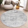 Tapiso Koberec SKY Round Modern Grey Beige Blue Obývacia Náhľad obrázku produktu 1