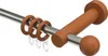 Interdeco Gardinenstange / Vorhangstange Edelstahl-Optik / Produktbild-Vorschau 1