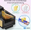 hb-digital CAT 8.1 Netzwerkkabel flach 3m RJ45 LAN Kabel Produktbild-Vorschau 2