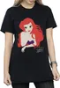 The Little Mermaid - T-Shirt für Damen BI1697 (S) (Schwarz) Produktbild-Vorschau 1