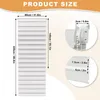 FIVMEN Doppelrollo Klemm fix ohne Bohren|Weiß B80 x H220 Produktbild-Vorschau 2