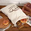 Leinen Brotbeutel, 2 Stück Leinen Brotsack mit Kordelzug 44 Produktbild-Vorschau 4